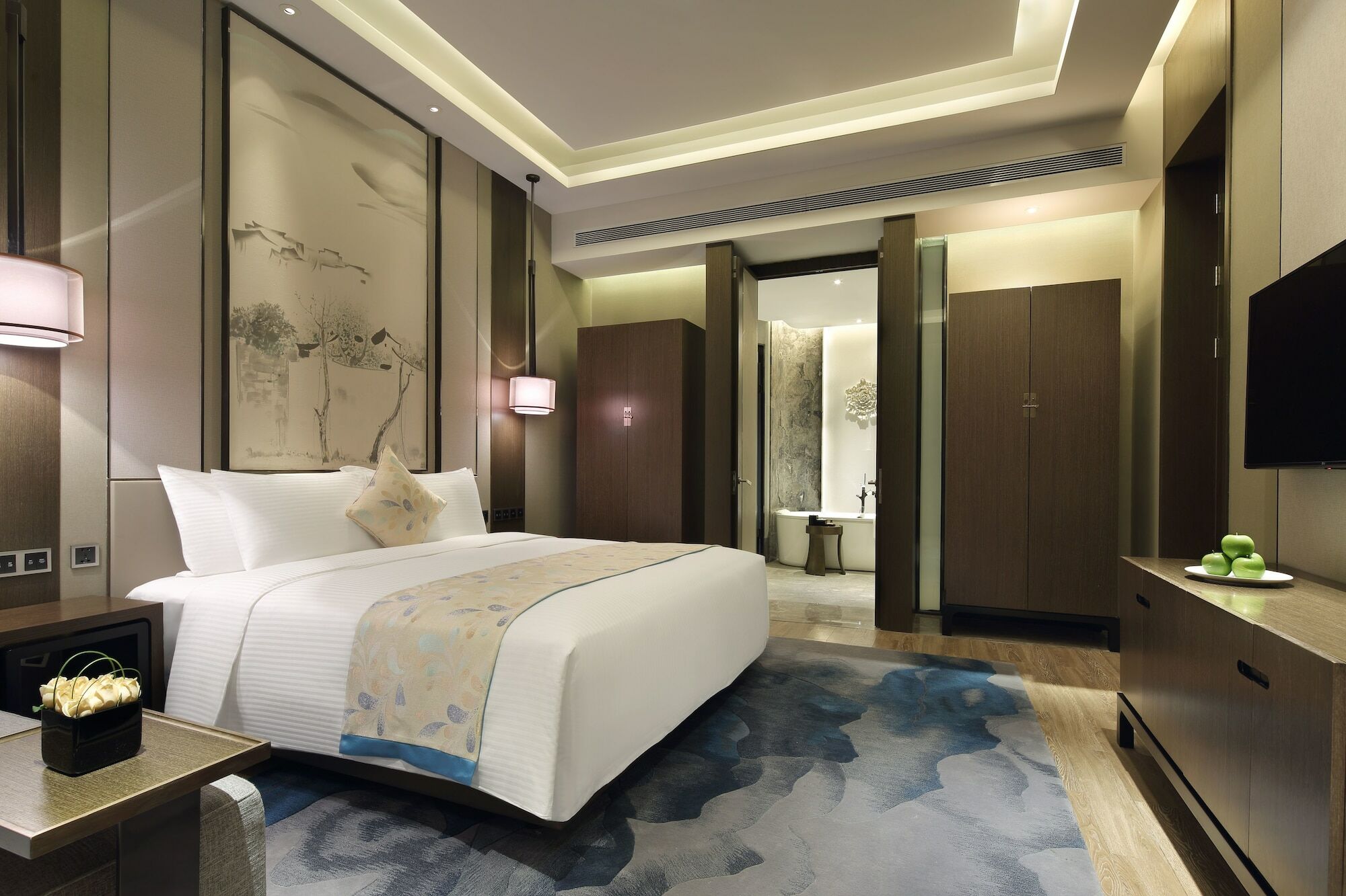 ホテル Wanda Realm Hefei Chaohu エクステリア 写真